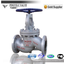 cast steel flange end PN 16-100 stainless steel globe valve manufacturer